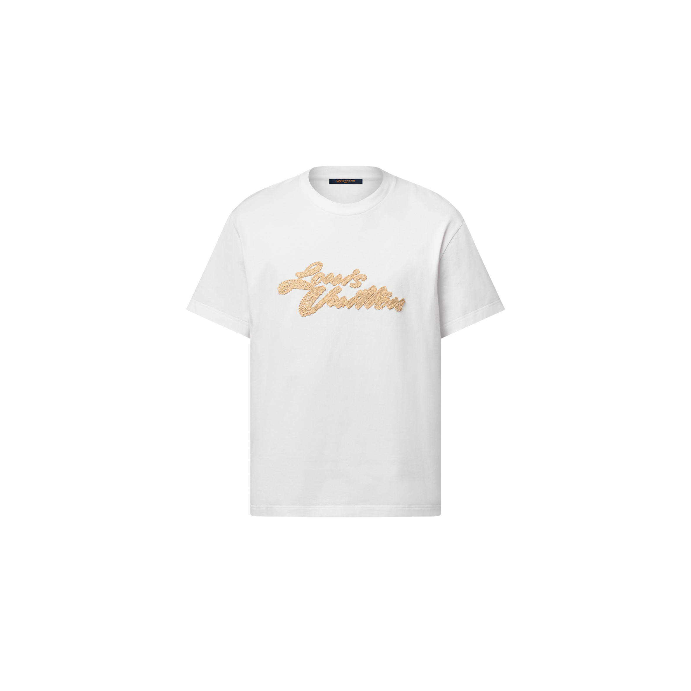 LOUIS VUITTON EMBROIDERED SIGNATURE T-SHIRT 1AHW87